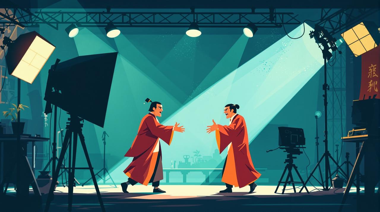 某剧组导演与主演片场公开争吵,全剧组人员围观吃瓜